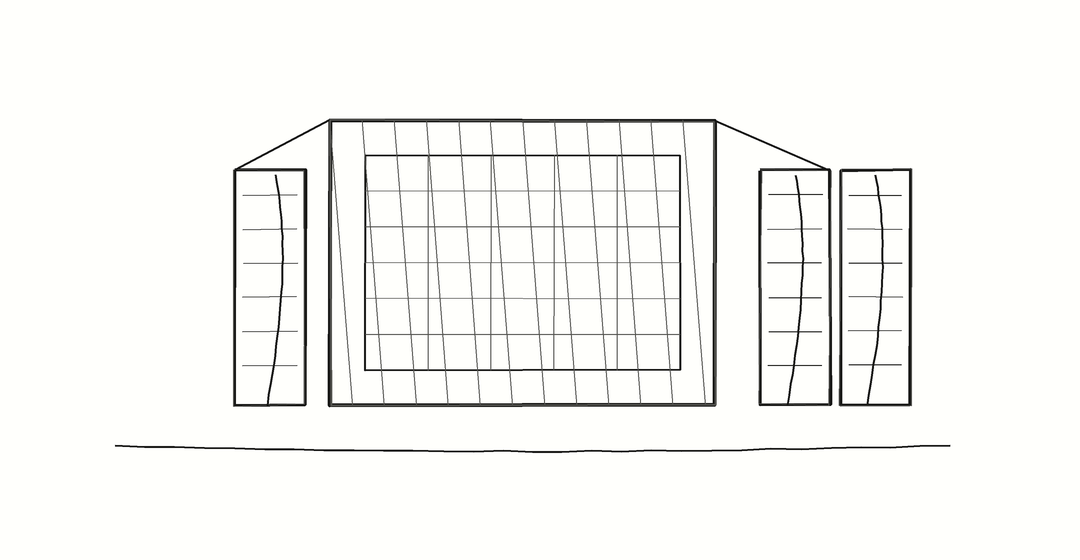 Lloyd's Building line sketch