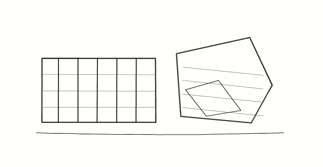 LSE Marshall Building & Saw Swee Hock Student Centre line sketch