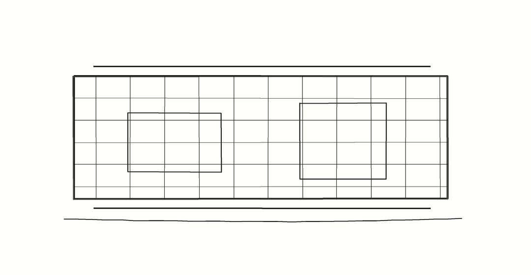 Sainsbury Centre for Visual Arts line sketch