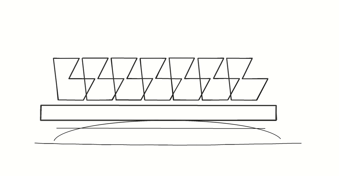 University of East Anglia line sketch